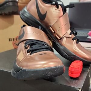 Nike Men's Copper and Black Athletic Shoes